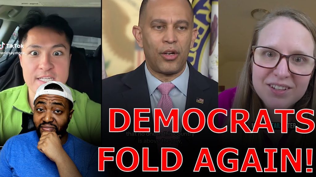 Liberals MELT DOWN Over Democrats FOLDING To TRUMP On Shutting Down Government To DEFUND ICE!