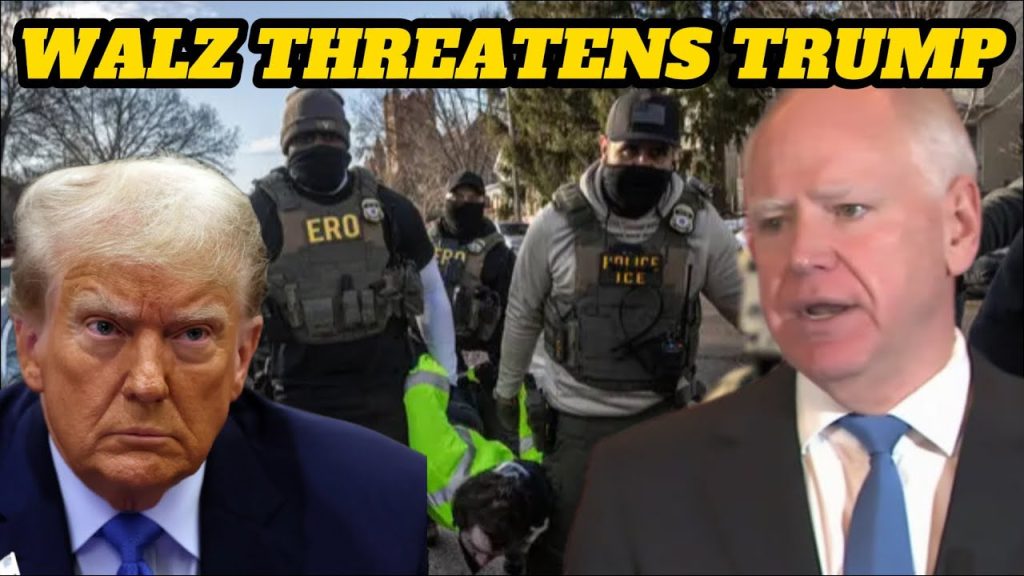 🔴Trump PISSED as Walz THREATENS Him!