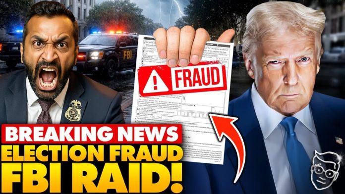🚨ITS HAPPENING: FBI Raids Georgia Election Office Over STOLEN 2020 Election
