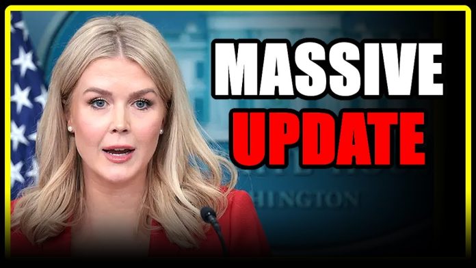 🔴White House Press Conference BOMBSHELL.🔴