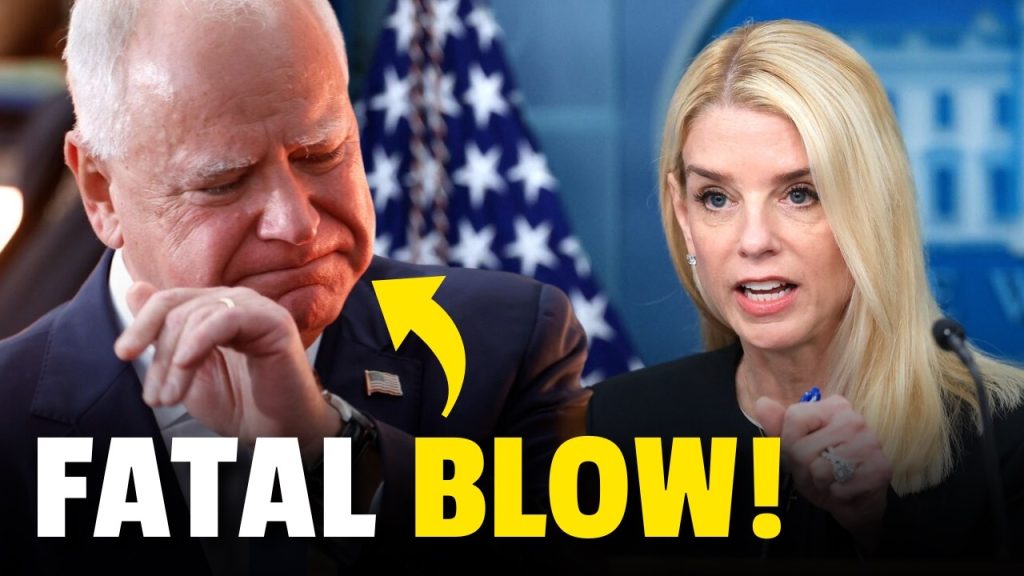 Tim Walz FACES NIGHTMARE After CAUGHT HIDING Voter Rolls From DOJ