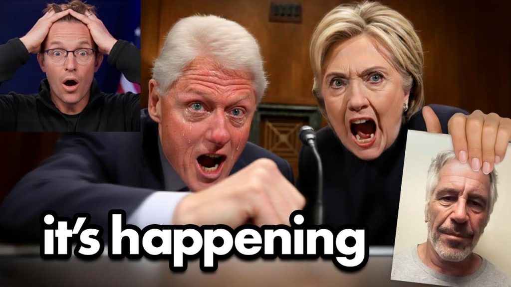 Bill and Hillary Clinton Surrender! Will Testify Publicly on Epstein Crimes…