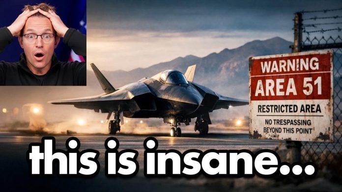 maxresdefault-616 Area 51 Swarmed by Top-Secret Military Jet After Trump Announces Alien Files Release...