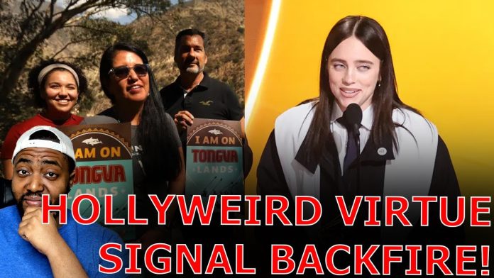 Native American Tribe LASHES OUT At Billie Eilish And Hollywood For Crying 'Stolen Land' At Grammys!
