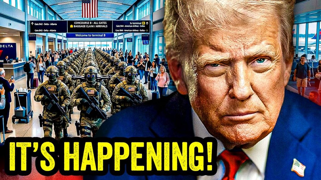 Dems PANIC as Trump UNLEASHES ICE Agents at America’s Airports!!!