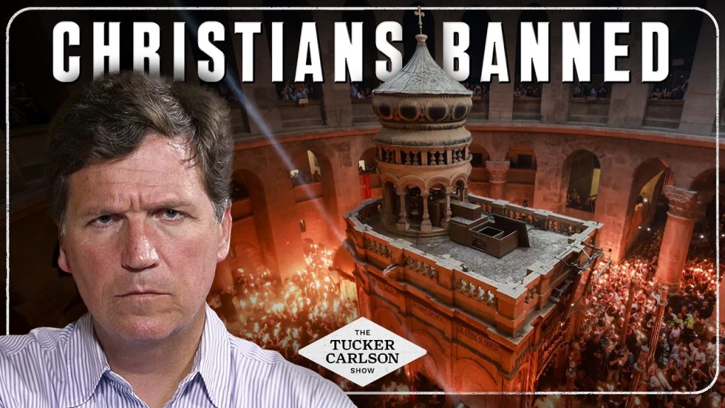 Breaking News: Israel Shuts Down Christ’s Resurrection Site. Bishop Strickland & Tucker Respond.