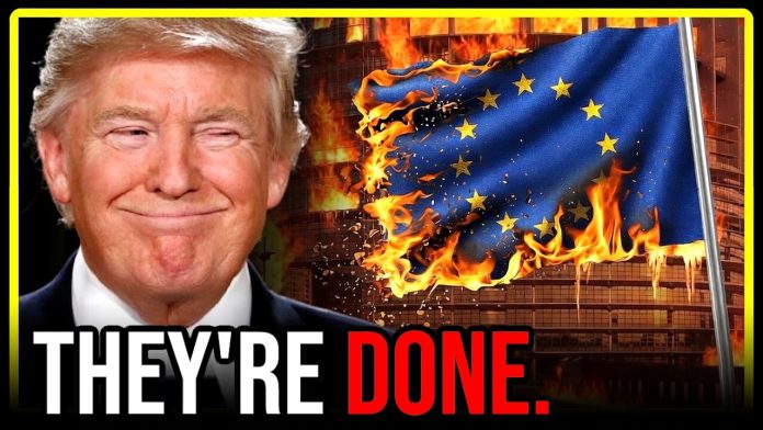 Europe ERUPTS into TOTAL CHAOS.