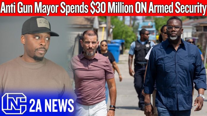 He Banned Your Guns, Then Hired 150 Armed Officers to Protect Himself With $30 Million Tax Dollars