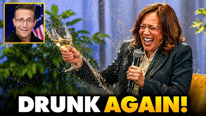 CRINGE: Drunk Kamala Reveals New Black Accent LIVE On Stage, Then Let’s One Rip — Crowd Gasps…