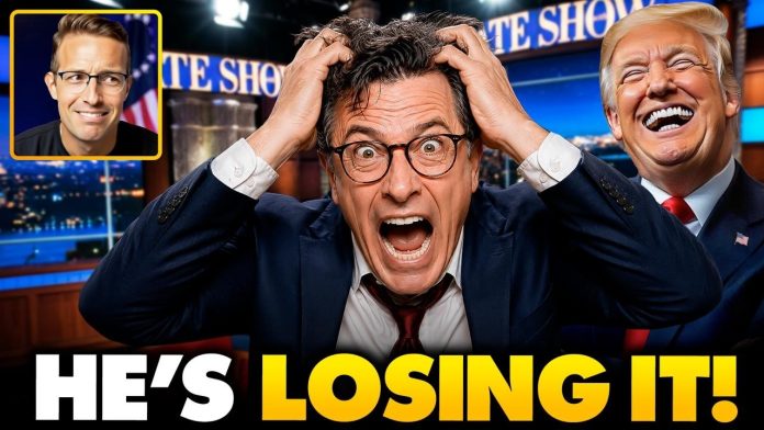 Colbert LOSES It In Final Humiliating On-Air Act | YIKES
