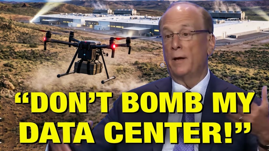 People Are Going To Drone Bomb Our Data Centers! Says Blackrock CEO Larry Fink