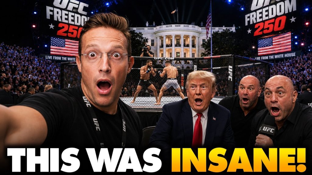 I Went to UFC At The White House With Trump | This Was The Greatest Event in American History…🇺🇸