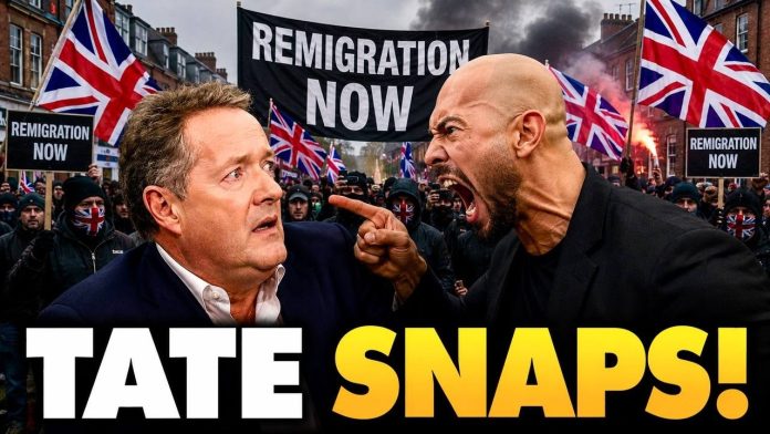 Andrew Tate SNAPS On Piers Morgan LIVE On-Air Over Migrant Invasion of U.K. ‘British Men, STAND-UP!’