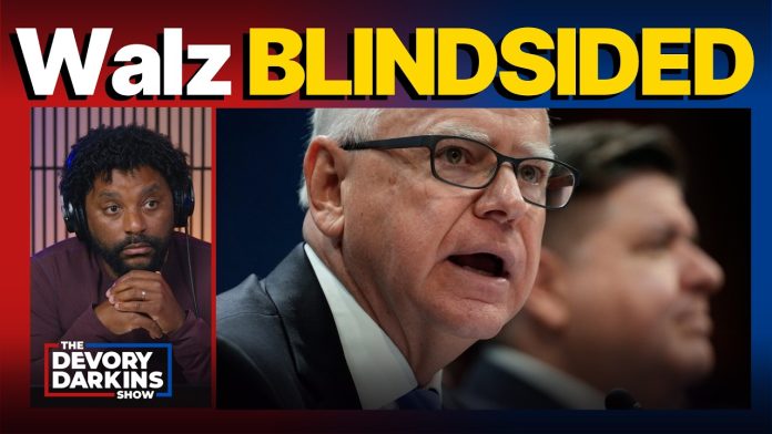 Tim Walz BLINDSIDED after a Somali Sheriff GOES OFF SCRIPT!