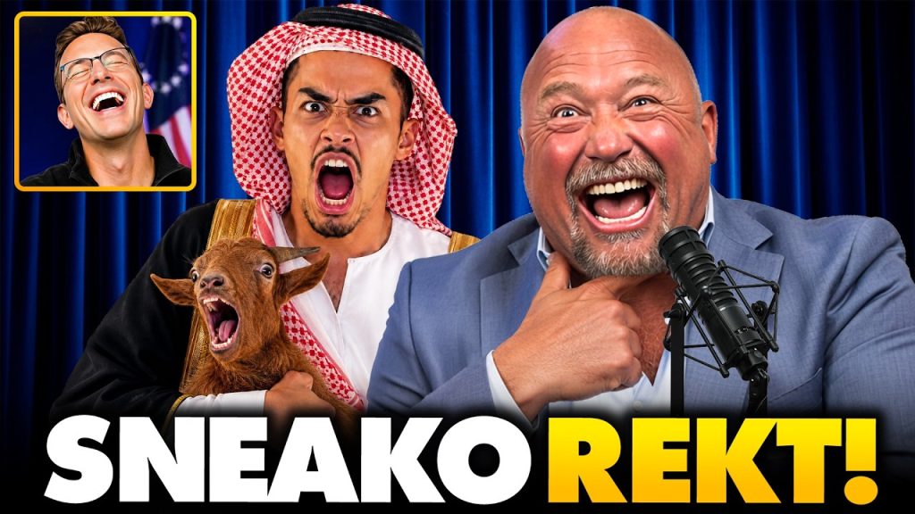 Alex Jones Goes BALLISTIC On Muslims On Sneako Livestream… Demands His DEPORTATION For ‘Dirka Dirka🤣