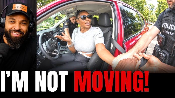 Woman Mouths Off to the Wrong Cops!