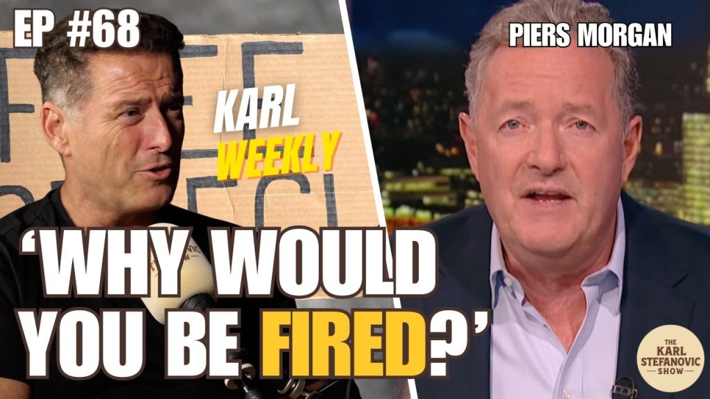 Piers Morgan Reacts to Karl Stefanovic’s Shock News Piers Morgan Reacts to Karl Stefanovic’s Shock News