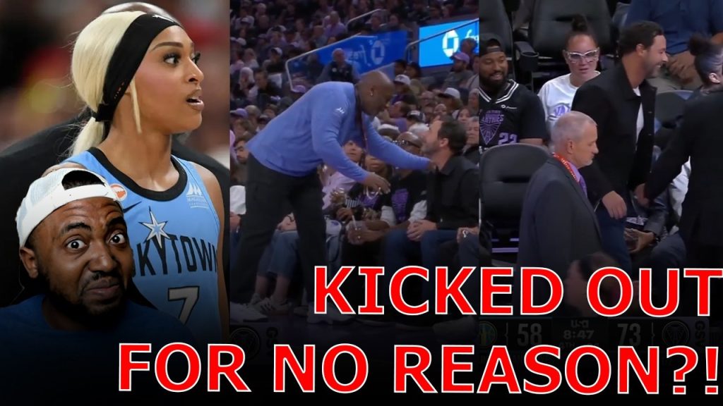 White WNBA Fan EJECTED From Game After Ghetto Player LOSES HER MIND With FALSE Harassment Claim!