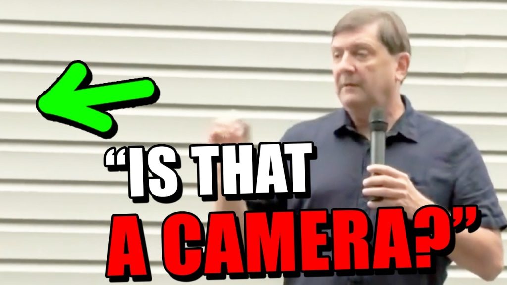 Someone privately recorded his event… This will CRUSH HIM.