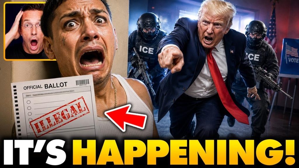 Trump Orders ICE Agents At Voting Locations in Swing States, Thousands of ILLEGALS to STEAL Election