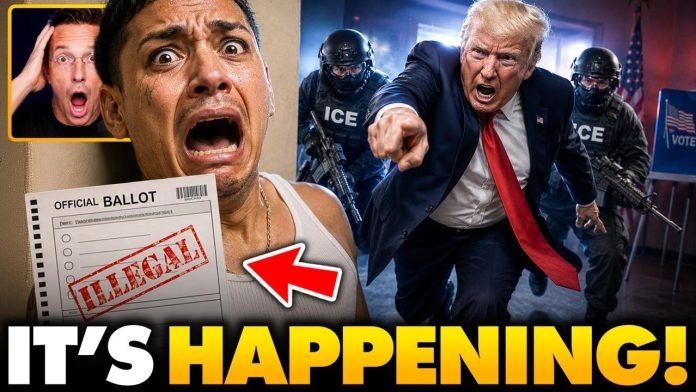 Trump Orders ICE Agents At Voting Locations in Swing States, Thousands of ILLEGALS to STEAL Election